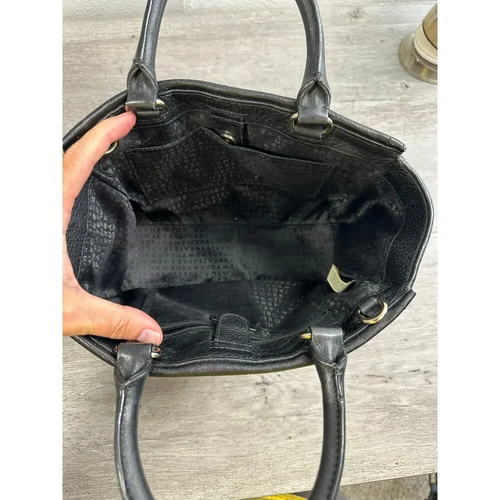 Kate Spade Wickham Place Small Rorie Bag Top Handle Black Leather